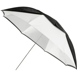 white satin umbrella