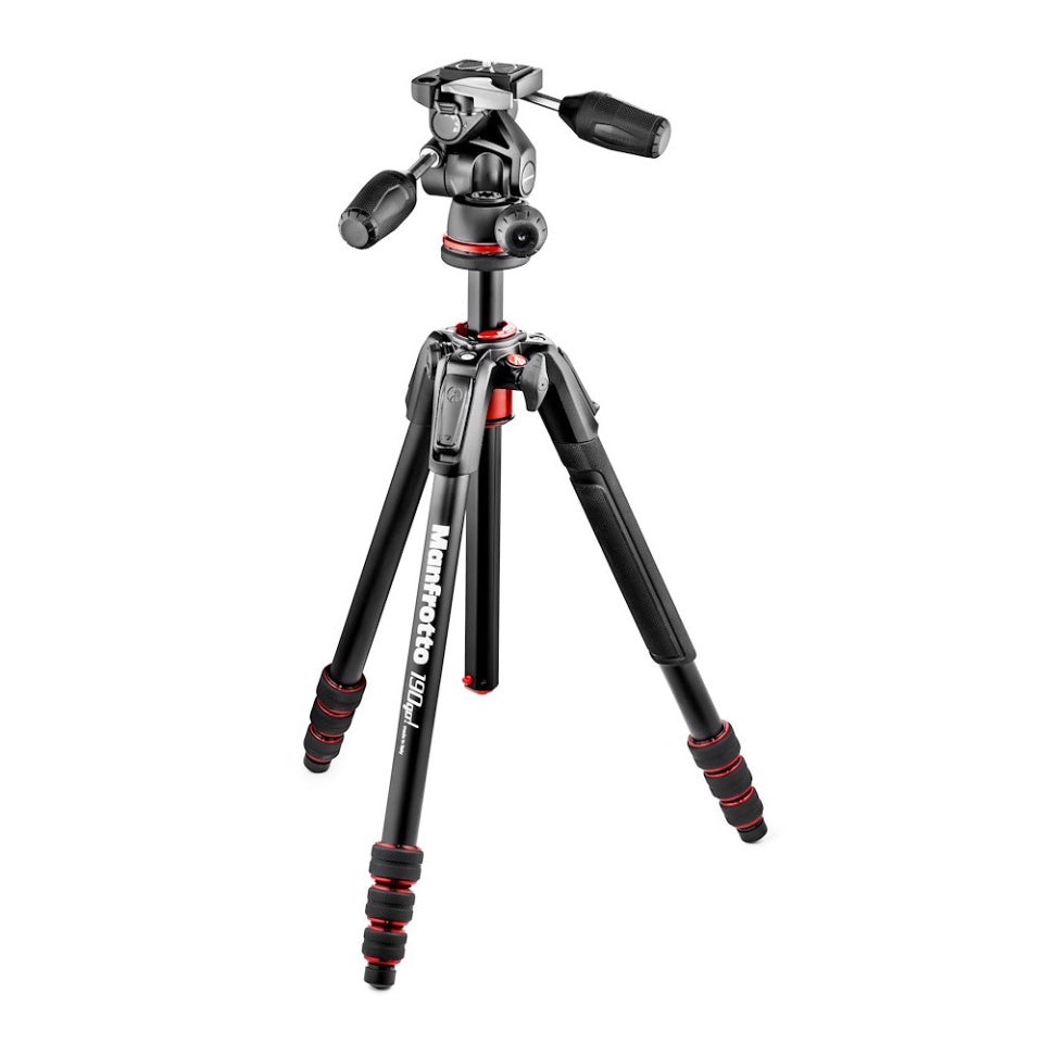 290 XTRA Kit, Alu 3 sec. tripod with 3W head