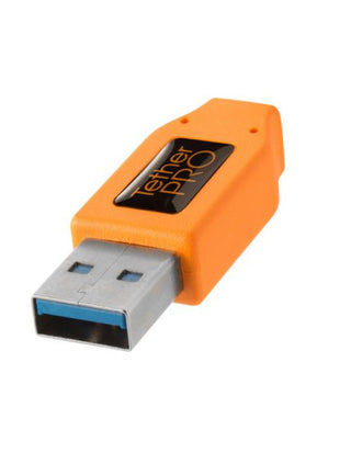 TetherPro USB 3.0 to Micro-B, 6' (1.8m), High-Visibility Orange