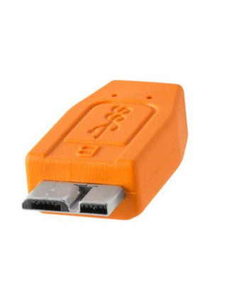 TetherPro USB 3.0 to Micro-B, 6' (1.8m), High-Visibility Orange